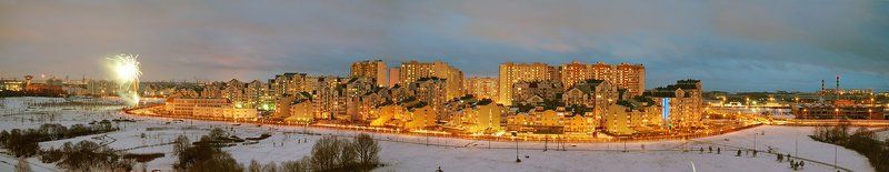 Новый год, Митино, панорама Новый годphoto preview