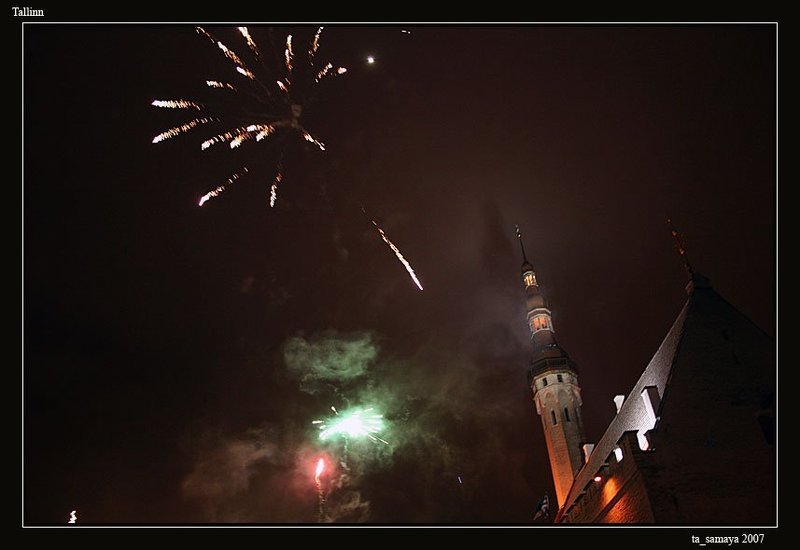 Таллин, Новый год, ночь Тень #2photo preview