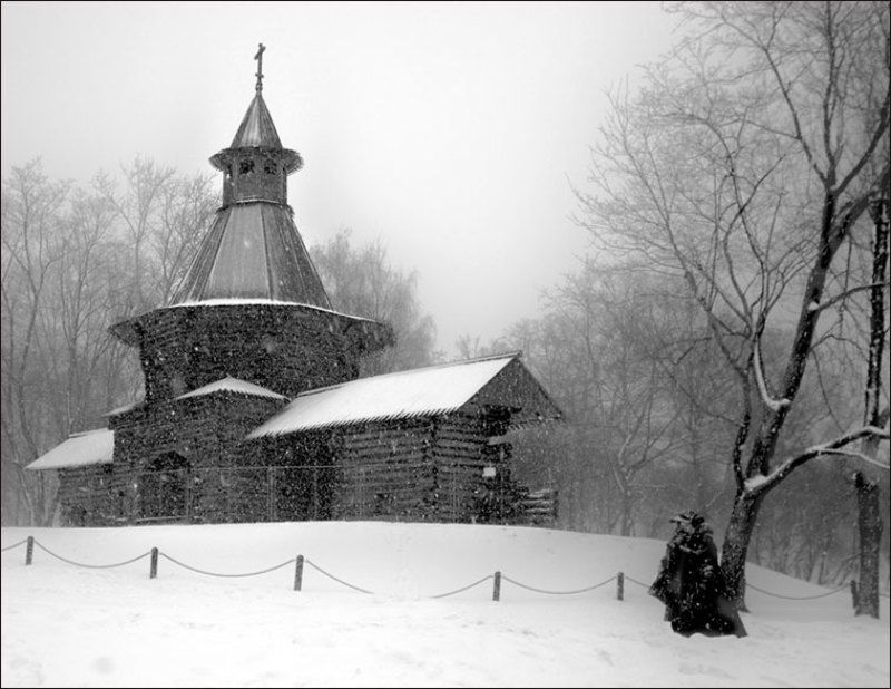 Москва, коломенское, зима, Рождество, снег, mju Рождественскаяphoto preview