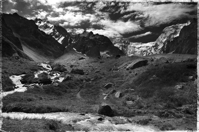 горы, кавказ, безенги ***photo preview