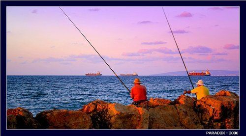 Закат рыбалке не помеха (Владимиру Жабину - wofa)