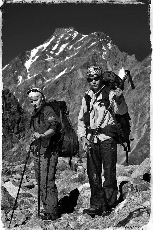 кавказ, горы, безенги Надежда и опора.photo preview