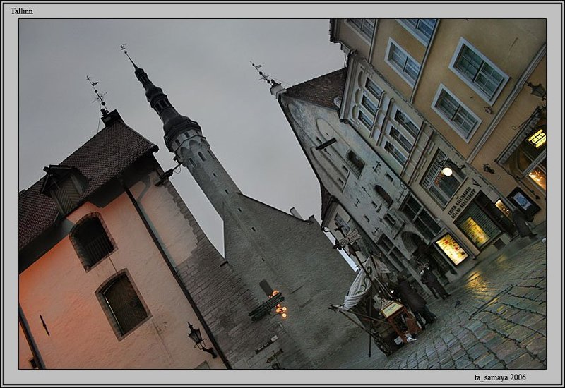 таллин Пасмурное сырое предновогоднее утро #2photo preview