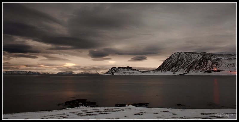 норвегия, нордкап, заполярье, зима, ночь, новый год Норвегия...photo preview