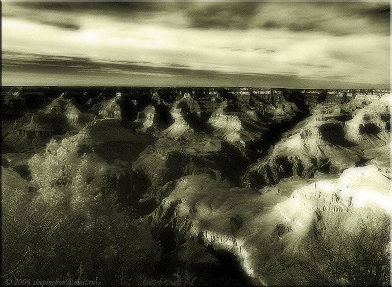 Подражание.... Автор: Pilgrim Каньон. Пейзаж, Ансел Адамс, Pilgrim