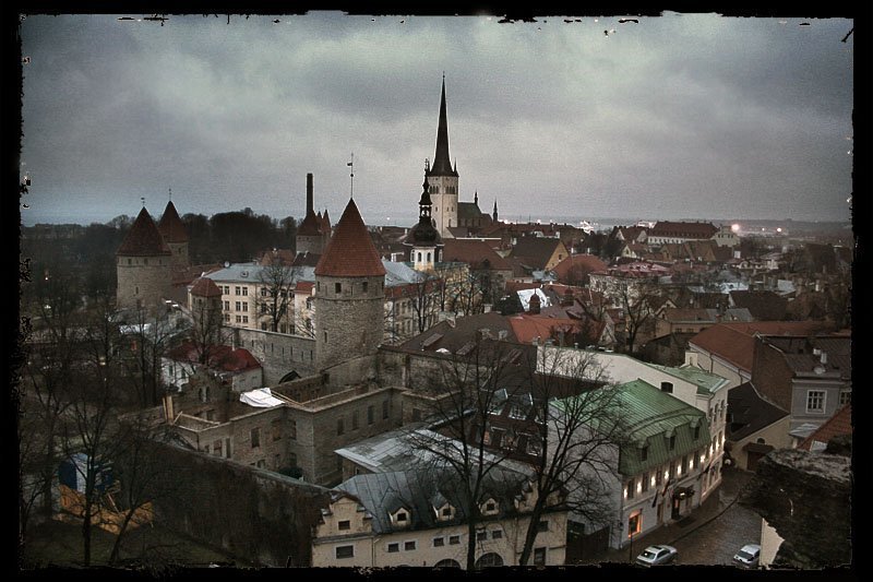 Вид на пасмурный Таллин [#2]photo preview