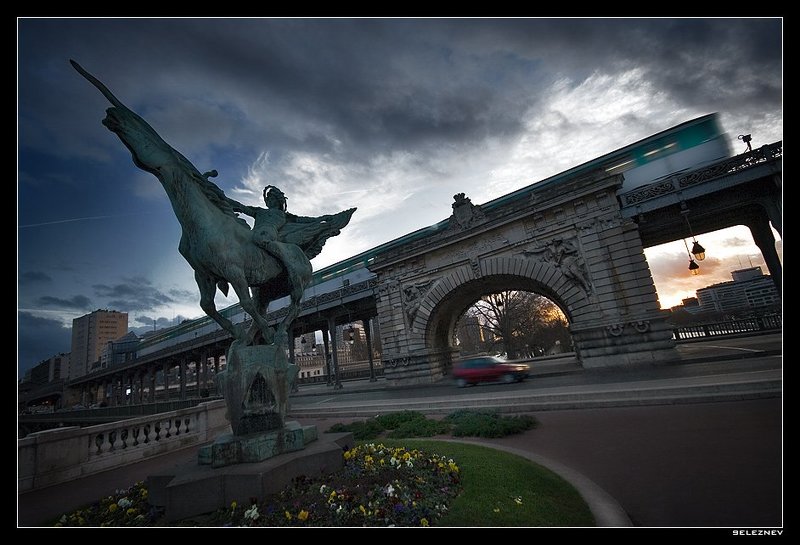 In motion (Paris diagonal #4)
