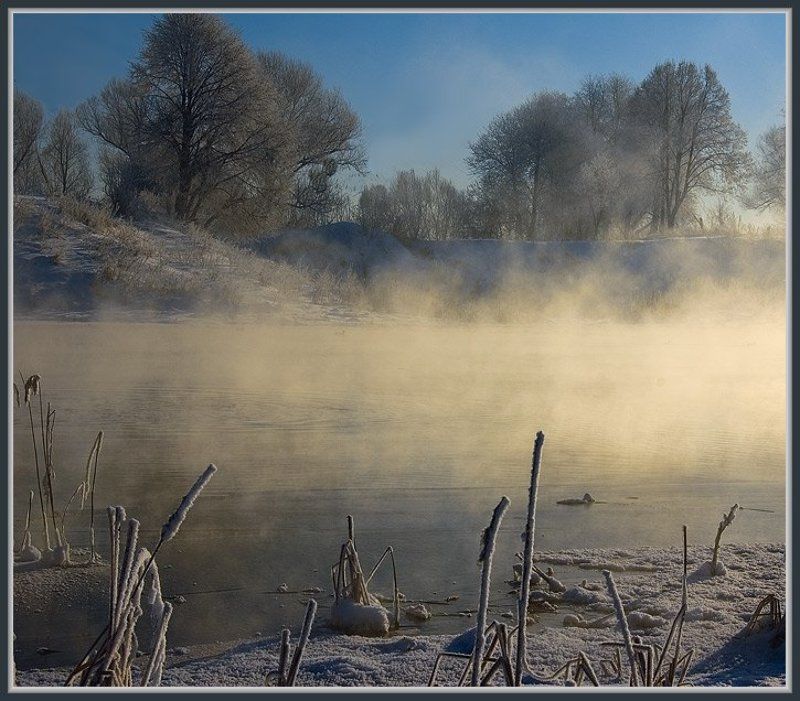 Зимний прудphoto preview