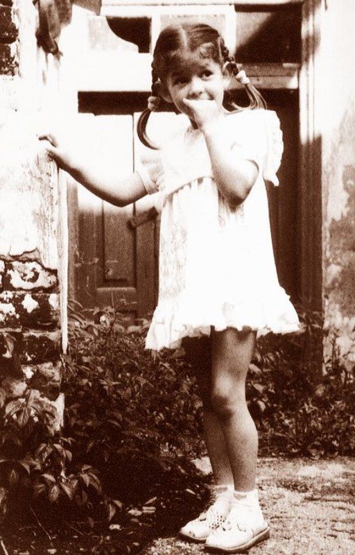 девчушка, косички, ч/б Девочкаphoto preview