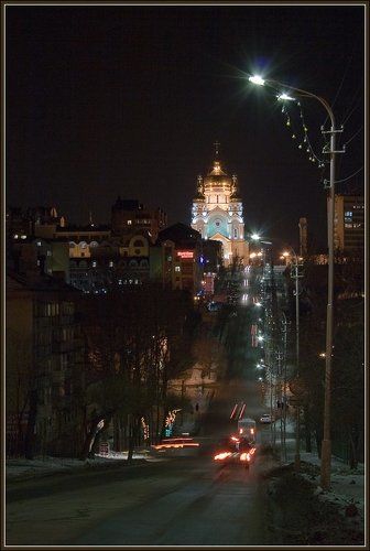 На улицах Хабаровска