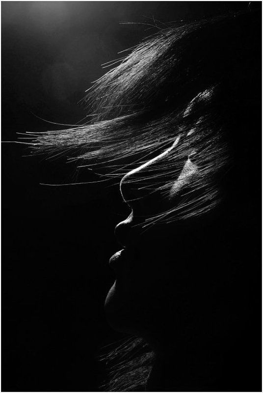 портрет, юноша, ч.б., восток Портрет юноши в темных тонах...photo preview