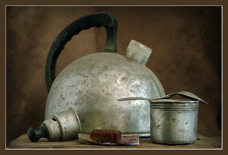 чаёк с конфеткой...photo preview