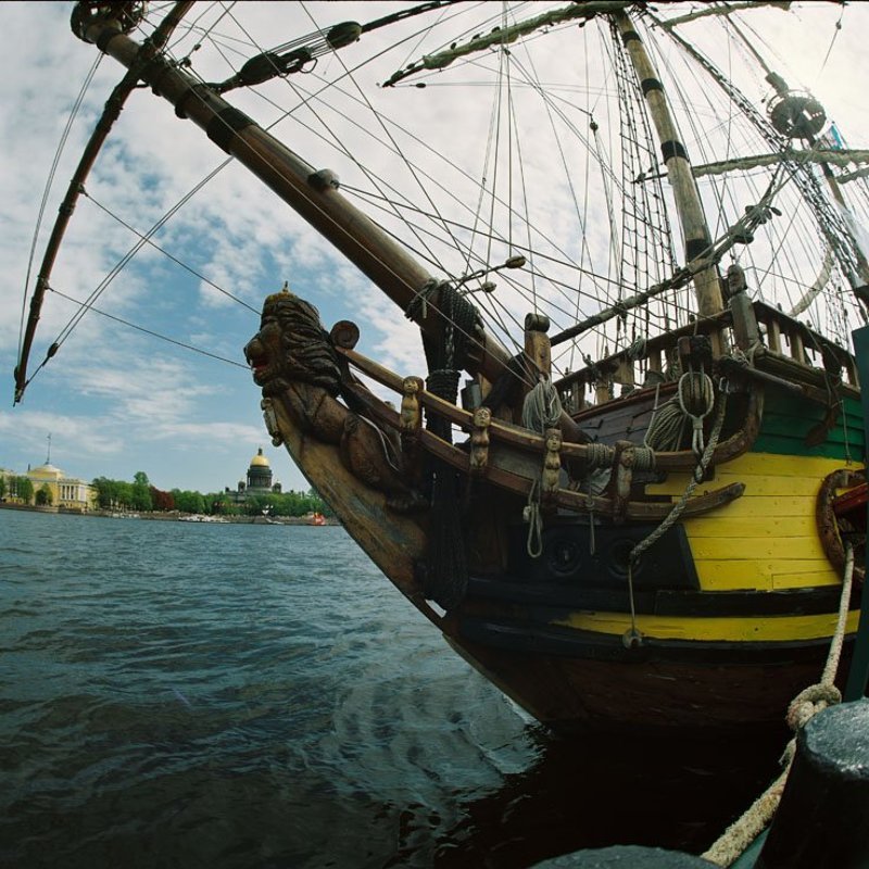 6х6,фотоплёнка,негатив Парусник Петра 1photo preview