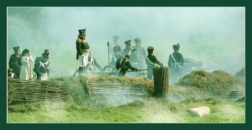 И вот он  бой....