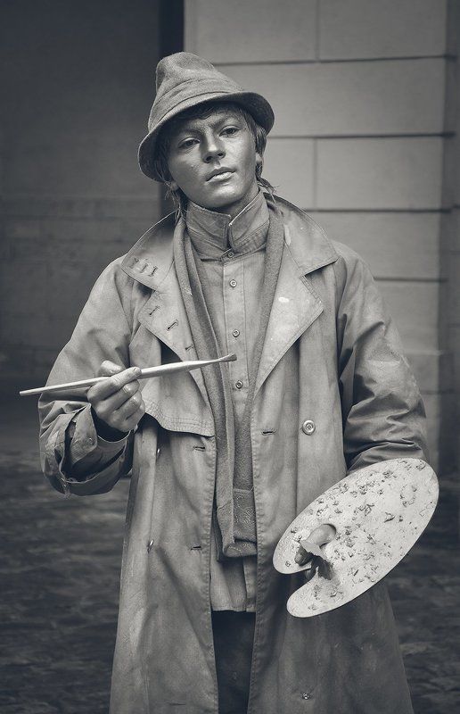 roman shymkovych, роман шимкович, жанр, люди, жанровий портрет, people Художникphoto preview