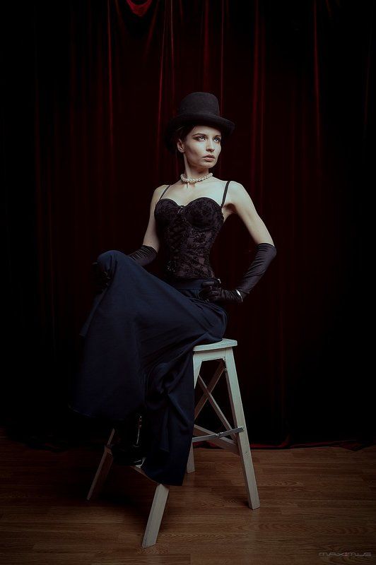 портрет, гламур, девушка, кабаре Кабареphoto preview