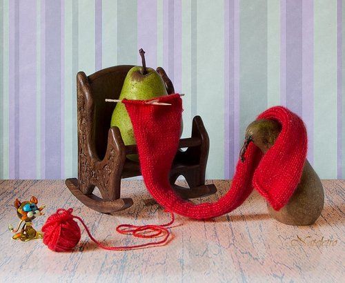 Долгими зимними вечерами...