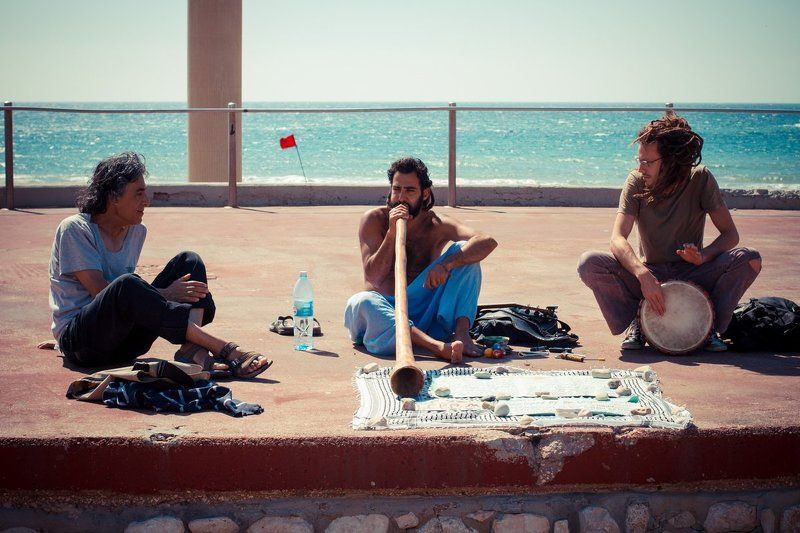 Уличные   музыканты.photo preview