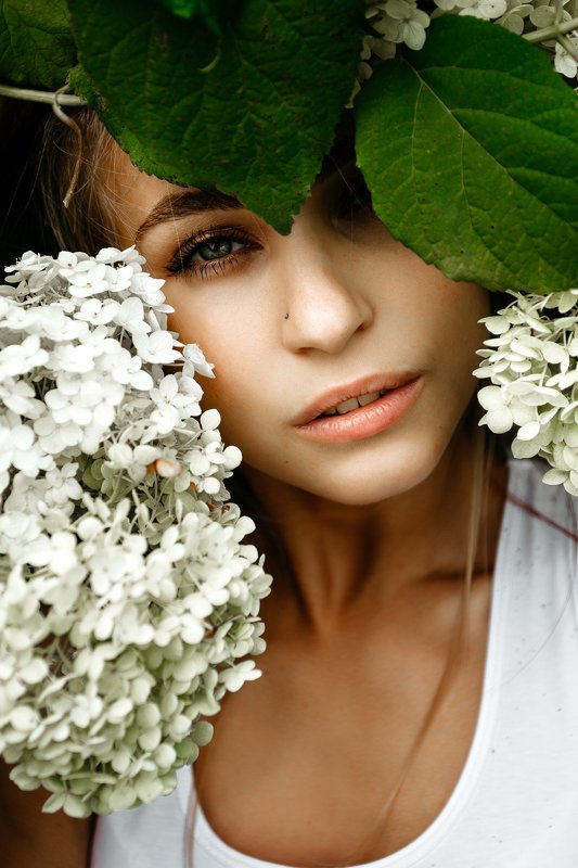 портрет лицо девушка глаза Аняphoto preview