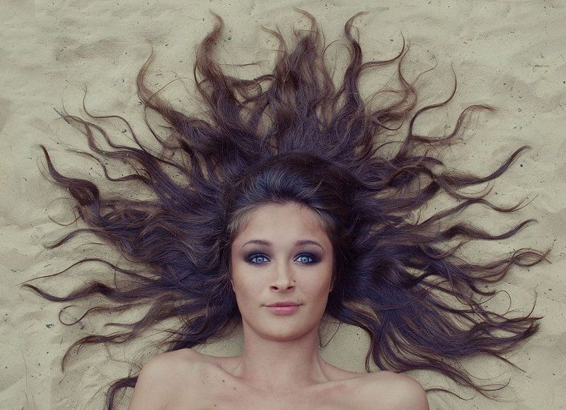 девушка, медуза, медуза-горгона, волосы, песок, взгляд, гипноз МЕДУЗА-ГОРГОНАphoto preview