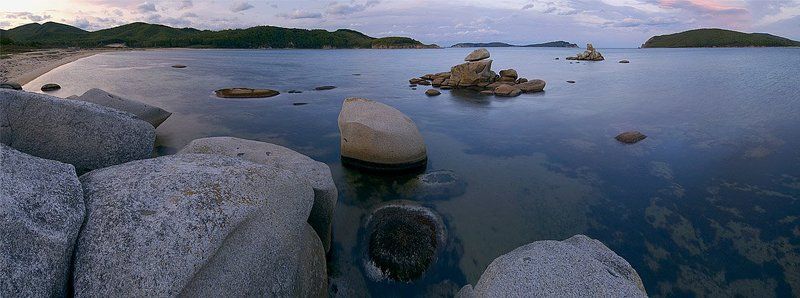 панорама, путешествия, приморье краски вечернего моряphoto preview