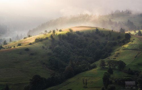 Утро в горах