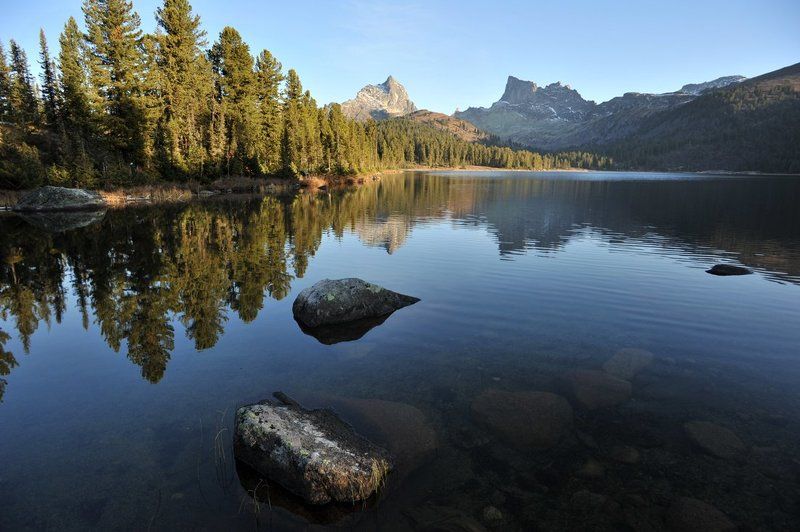 Горы, Ергаки, Озеро Светлое, Осень Озернаяphoto preview