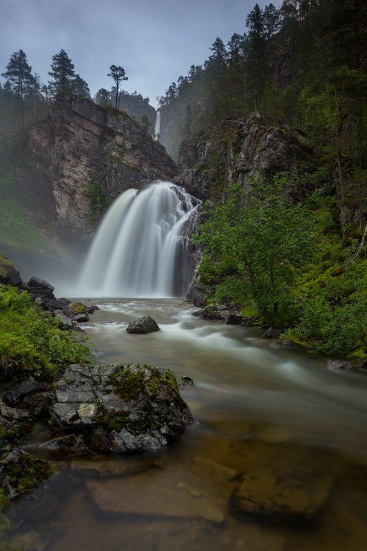 норвегия, водопад, norway, waterfall It will rain for a million yearsphoto preview