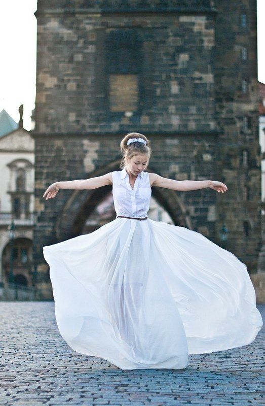 Лиза на Карлом мостуphoto preview