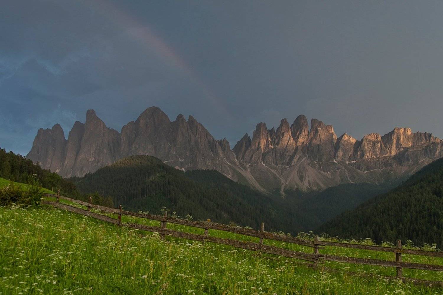 Альпы, Горы, Доломиты, Италия, Путешествие, Радуга, Динара