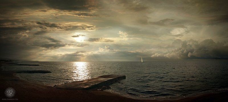 Fine end of day