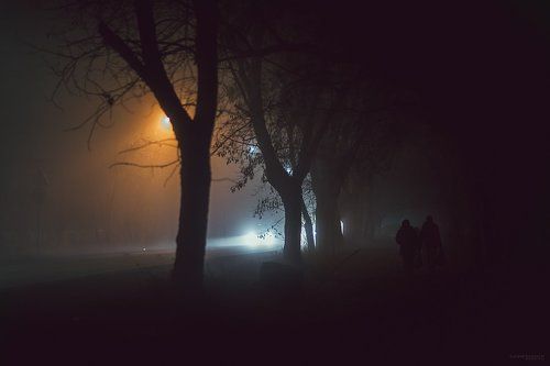 туманное утро Копейска