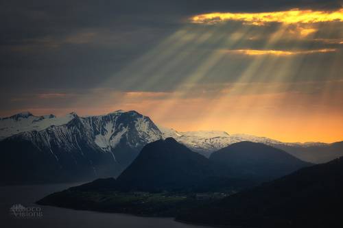 Evening God Rays
