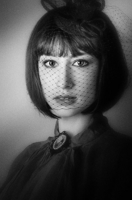 портрет;ч/б * * *photo preview