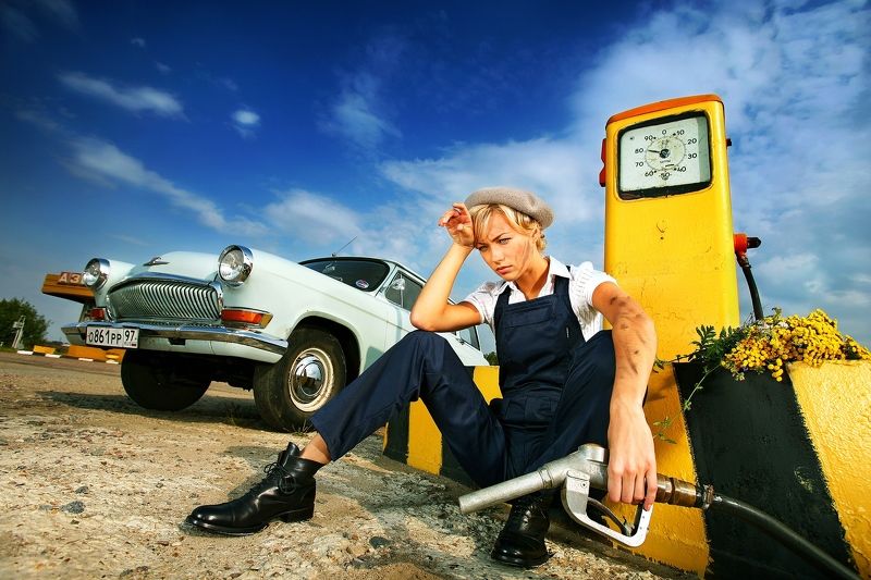 Бензоколонка/Gas stationphoto preview