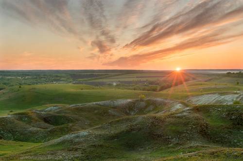 Chalk hills