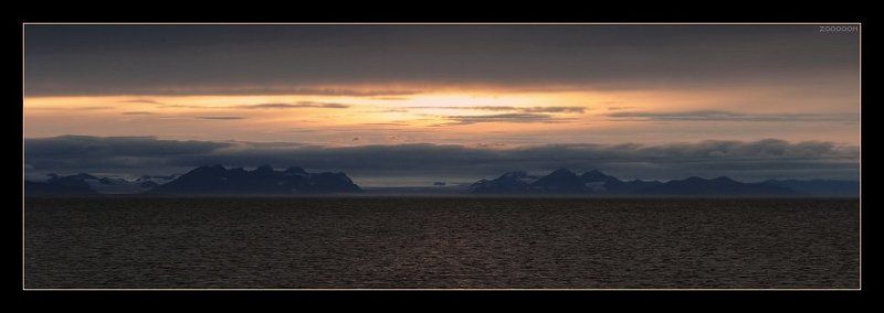 арктика,шпицберген,закат Арктический закатphoto preview