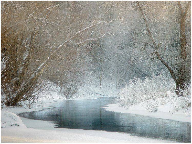 десна, снег, январь, Валентин