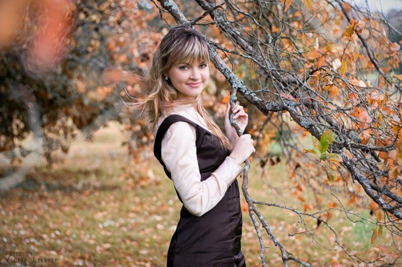 портрет, девушка, осень Autumn Mood | 3photo preview