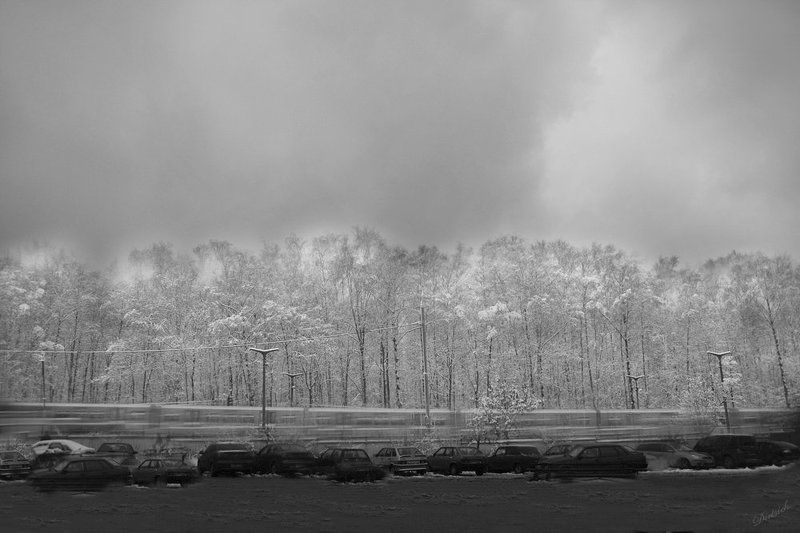 снег, зима Призрак зимыphoto preview