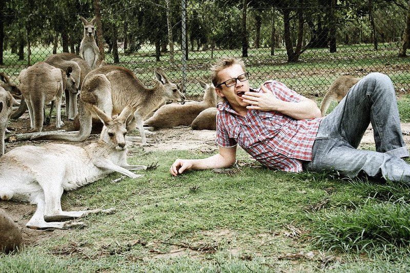 Australia. Me & my old friend Frankie.photo preview