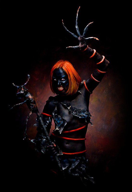 черный, демон, мистика Черный демонphoto preview