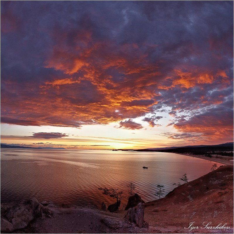 утро, байкал Утро на Бурханеphoto preview