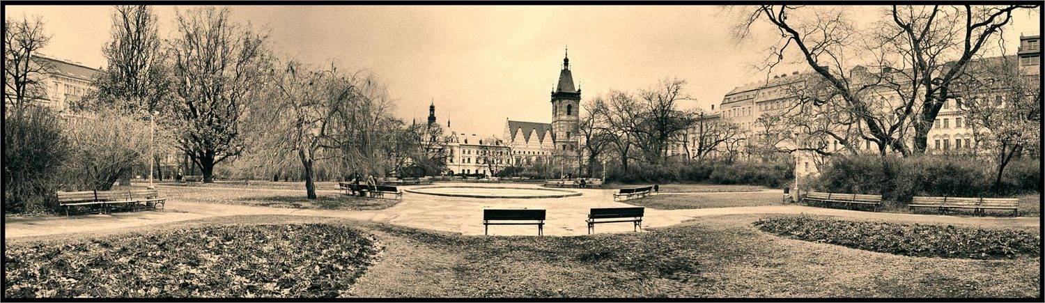 Прага панорамная. Автор: Лунный Ежик , Лунный Ежик