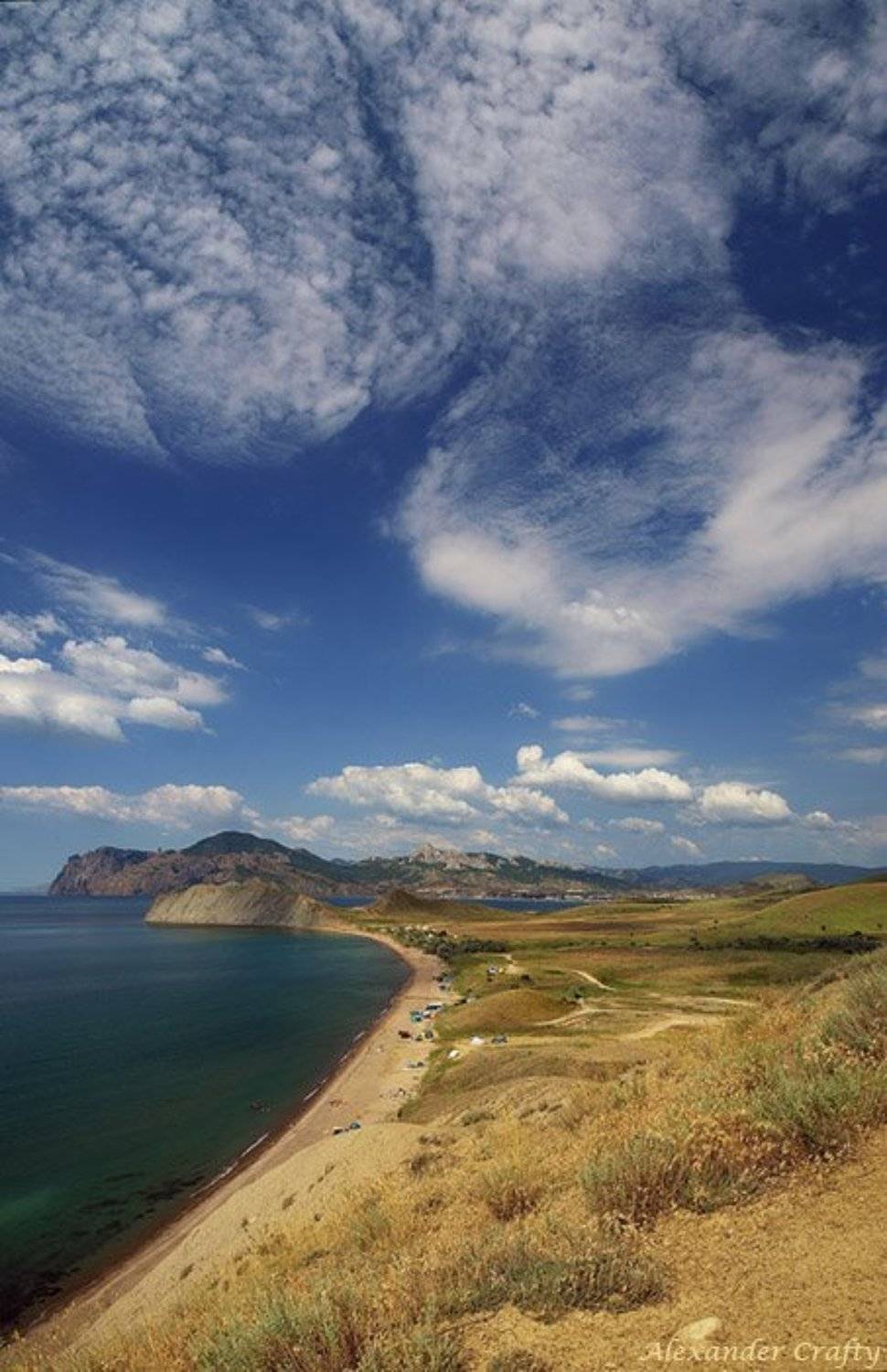 крым, море, горы, облака, Alexander Crafty