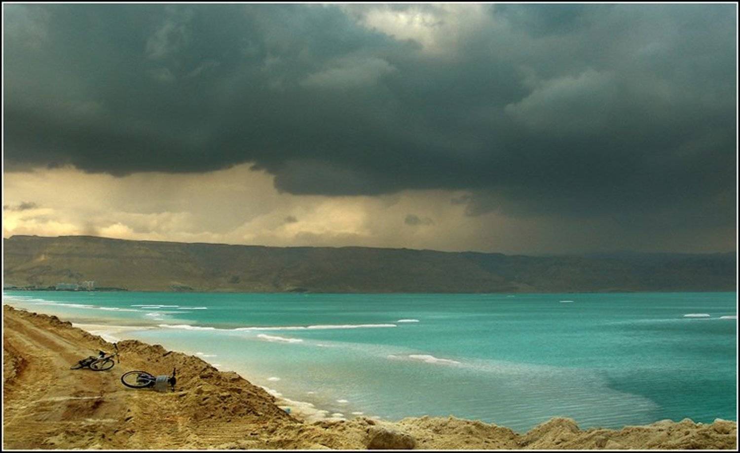 Мертвое море...гроза.... Автор: troofel , troofel