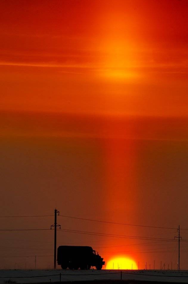 север, восход,солнце,природа, Danil Husainov