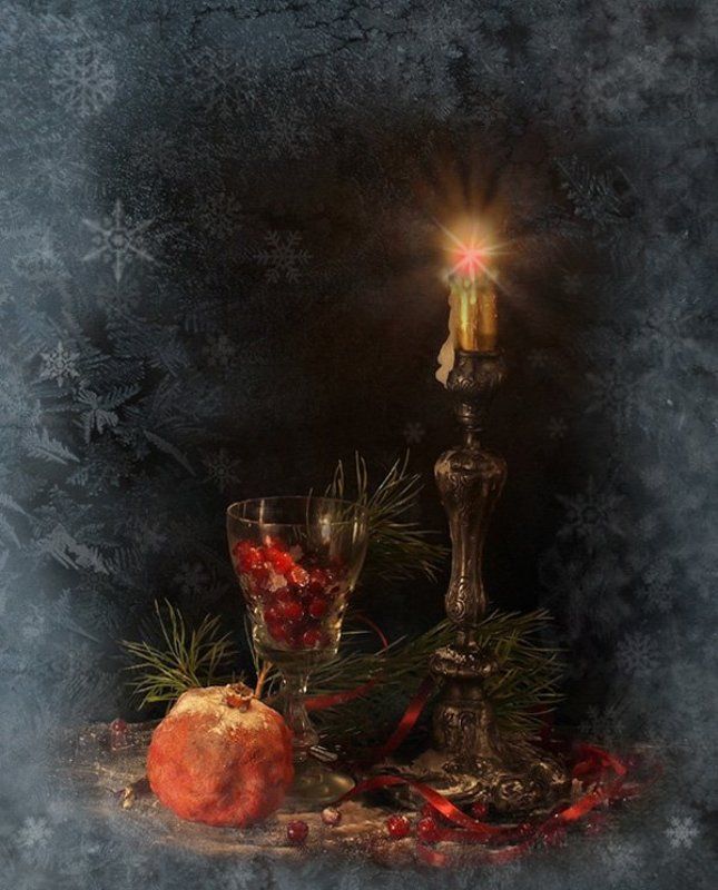 натюрморт, новый год, Новогодняя ночьphoto preview
