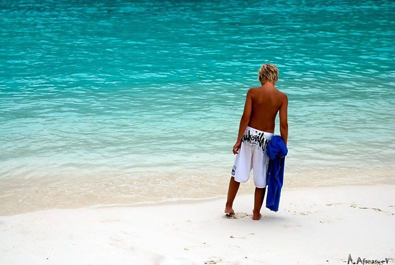 море,мальчик,таиланд,, antonio
