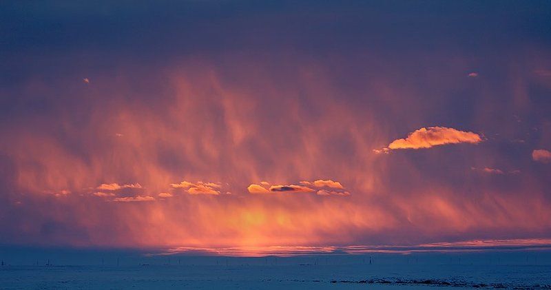 природа, север, зимы прекрасные узоры,редкие явления Огонь небес.photo preview